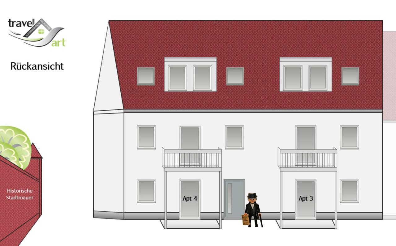 אפרטהוטל נוירופין Travel Art Boardinghouse מראה חיצוני תמונה