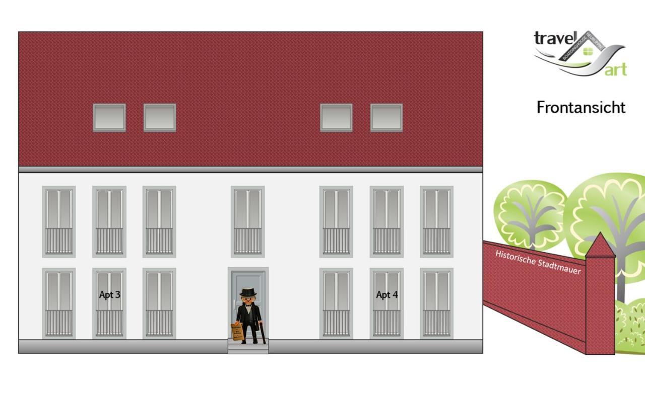 אפרטהוטל נוירופין Travel Art Boardinghouse מראה חיצוני תמונה